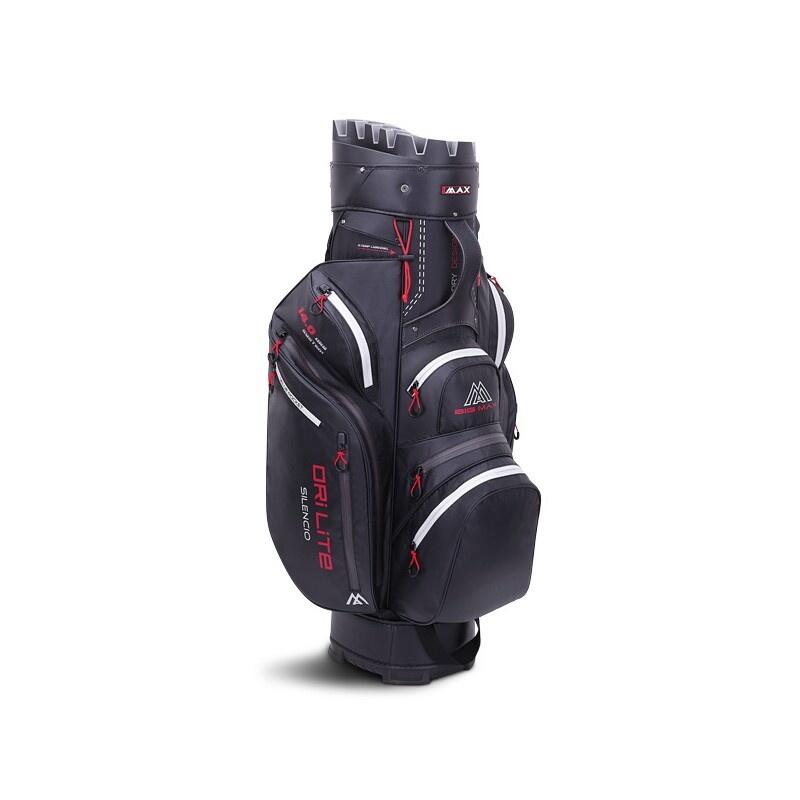 Dri Lite Silencio 2 - Wasserdichte Golftasche - Cartbag - Schwarz 4/7