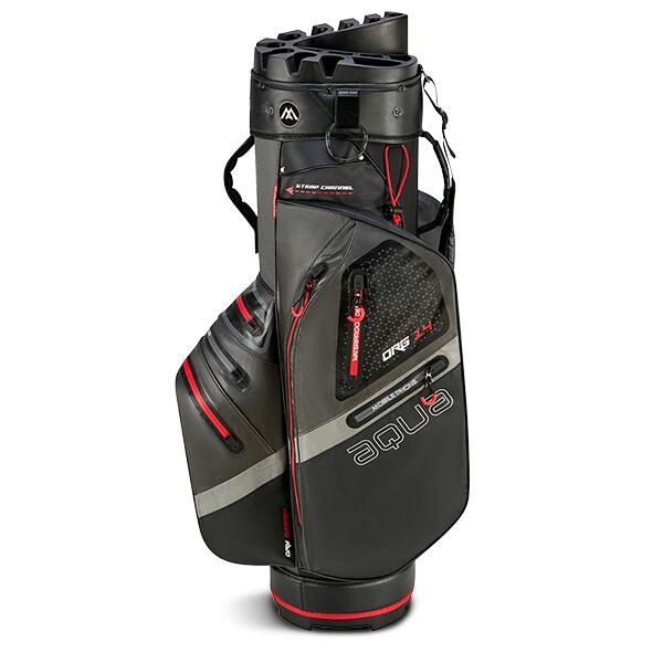 Aqua silencio 4 - saco de golfe impermeável - cartbag - cinza