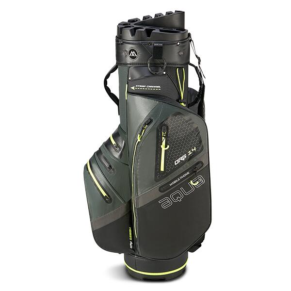 Aqua Silencio 4 - Waterdichte Golftas - Cart Bag - Groen