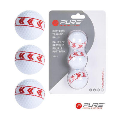 Set van 3 uitlijnballen pure2improve (x3)