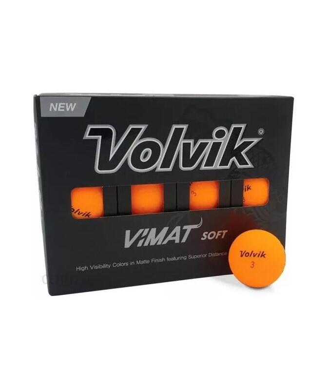 VOLVIK Volvik Vimat Soft Oranje 12 golfballen
