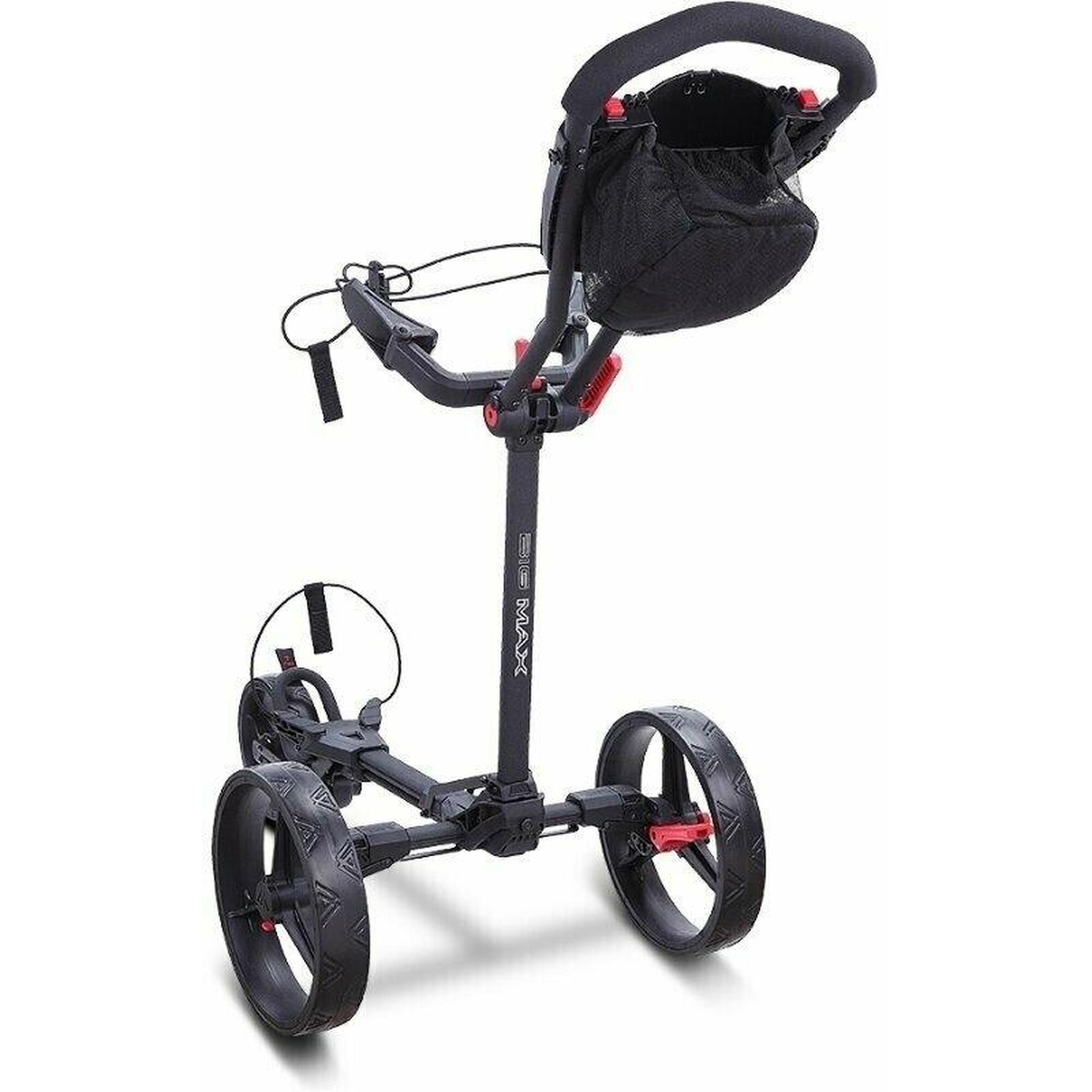 Big Max Blade Trio golftrolley zwart