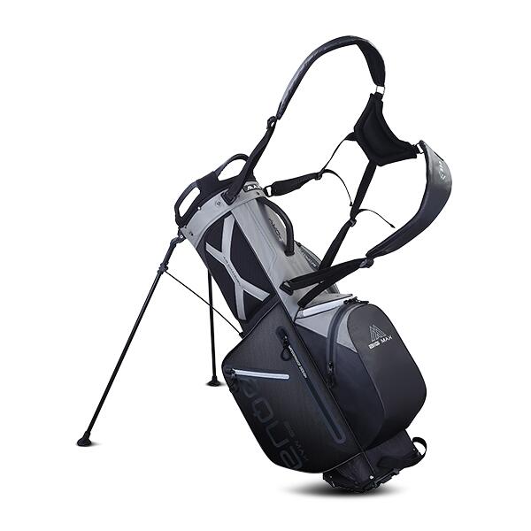 Aqua Eight G - Sacca da golf impermeabile - Sacca da supporto - Nero Grigio 5/7