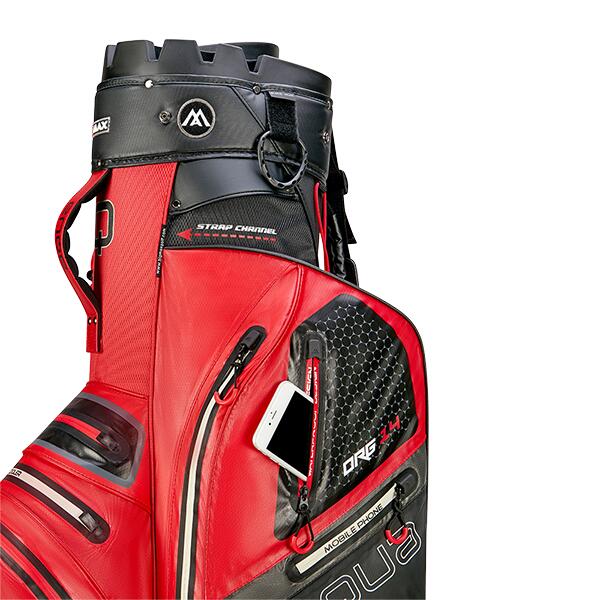 Big Max Aqua Silencio 4 cartbag rood