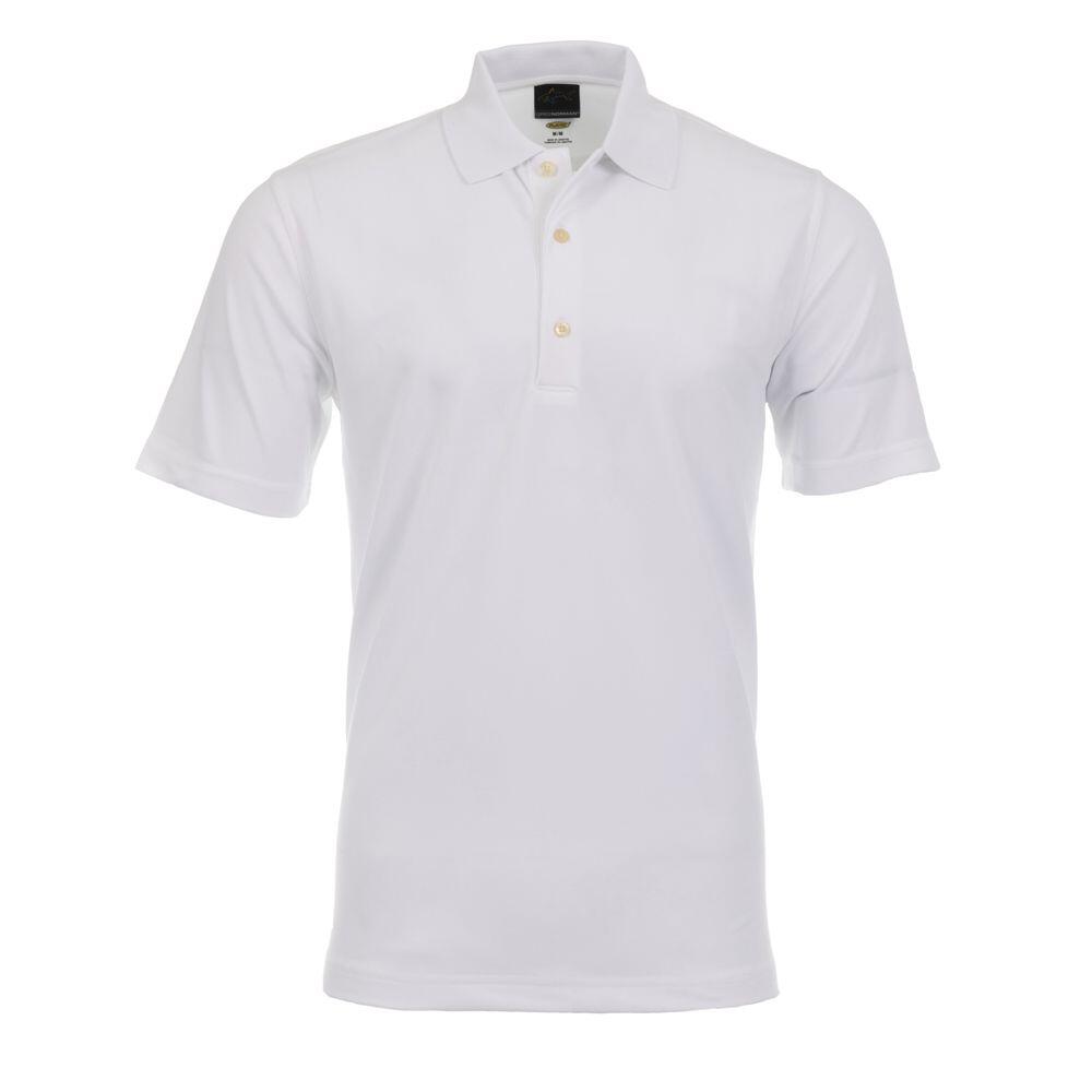 GREG NORMAN Greg Norman Performance Micro Pique Golf Polo Wit Maat S