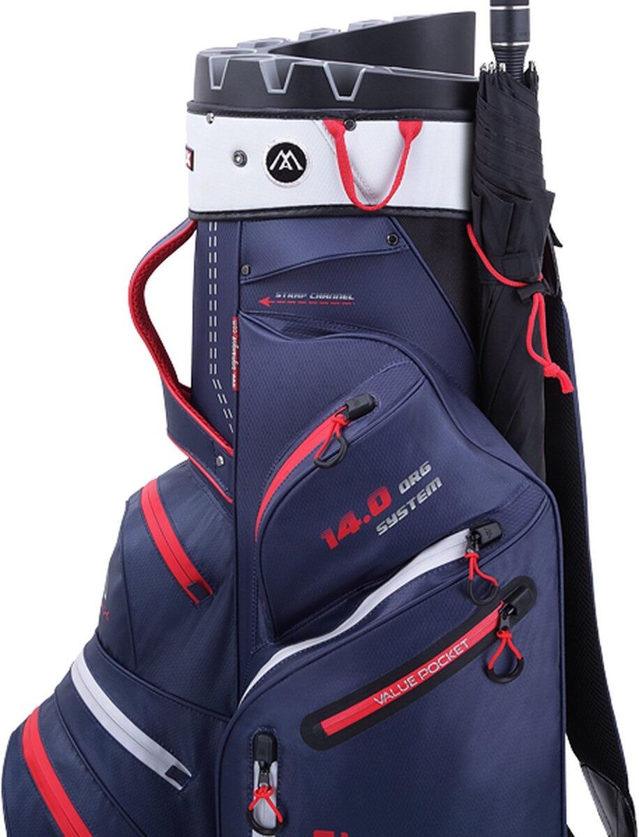 Dri Lite Silencio - Wasserdichte Golftasche - Cartbag - Blau 4/7