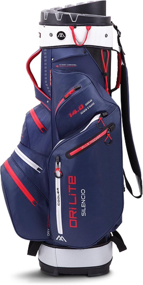 Dri Lite Silencio - Wasserdichte Golftasche - Cartbag - Blau 7/7