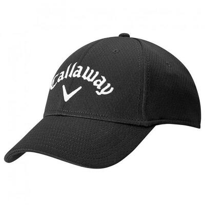 Callaway crested cap zwart