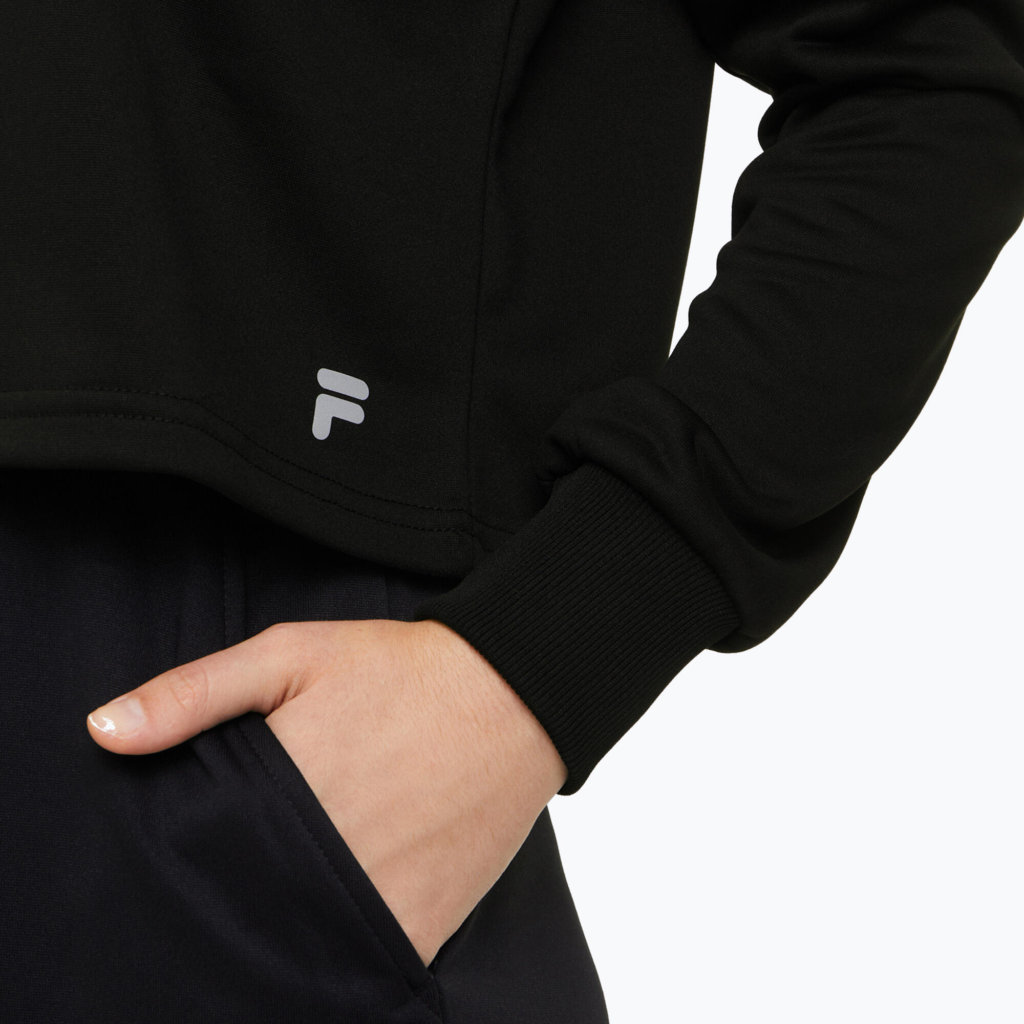 FILA Sweat à capuche court Rheine pour femme 4/7