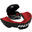 RDX 3w Mouth Guard - rosu/negru, ADULT