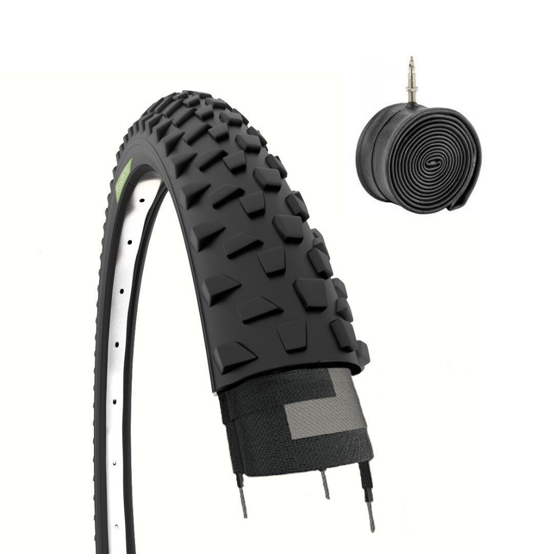 ECOVELO Copertone 26x2.10 (54-559) + camera, pneumatico bici 26 x 2.10 mtb bambino EV