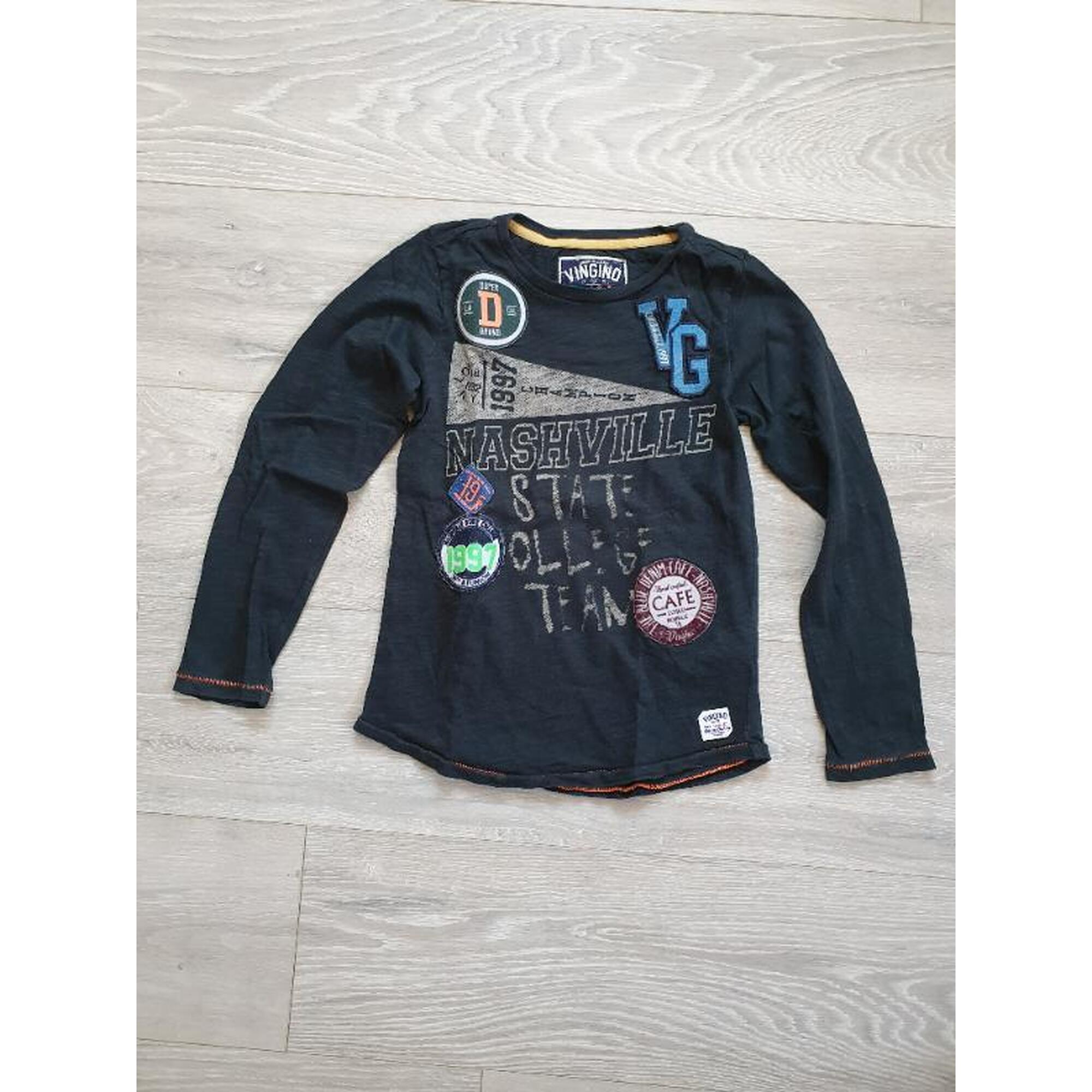 C2C - t-shirt noir Vingino taille 8 ans