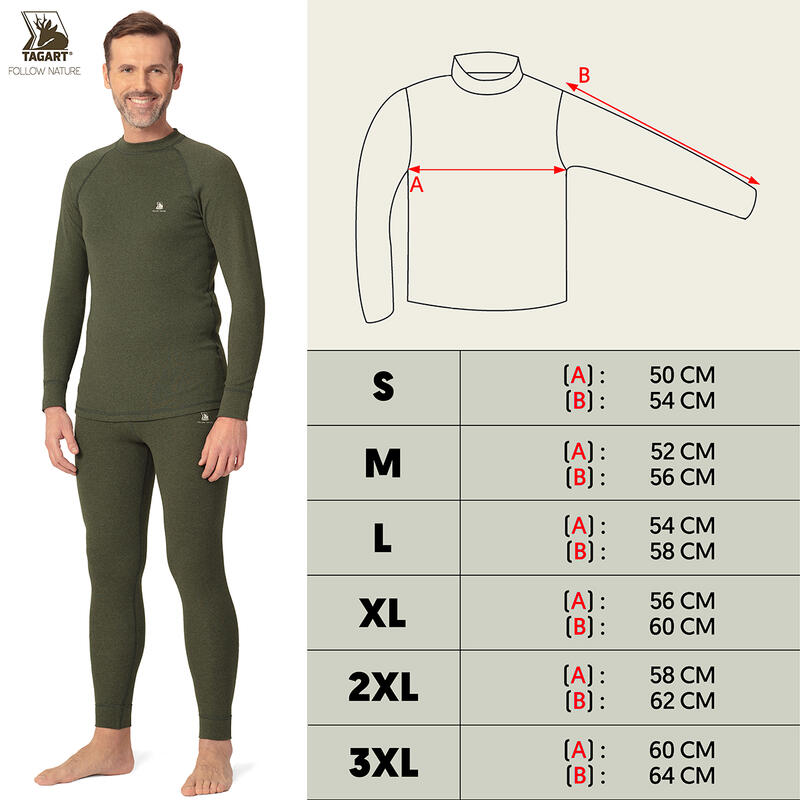 Tricou termic pentru teren Winter cu ioni de argint
