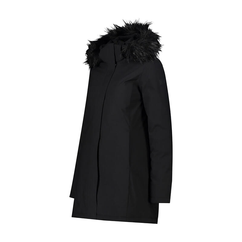 Jacheta de ploaie cu glugă cu fermoar CMP Coat Zip Hood pentru femei