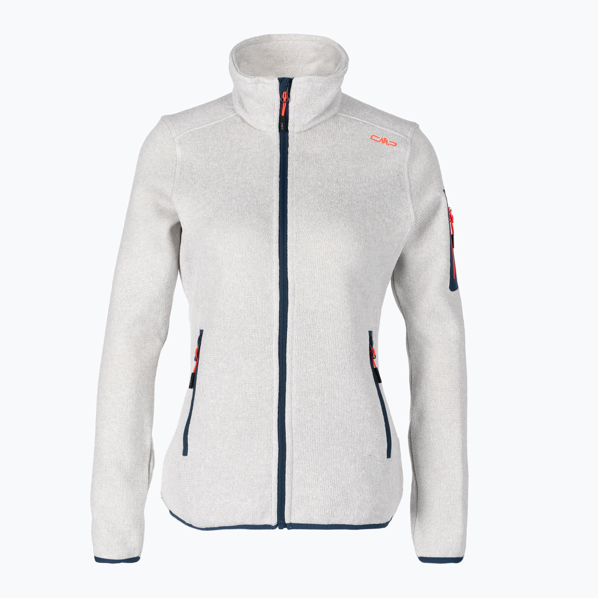 CMP Damen Jacke Knitted Melange Fleece Jacket 3H14746 7/7