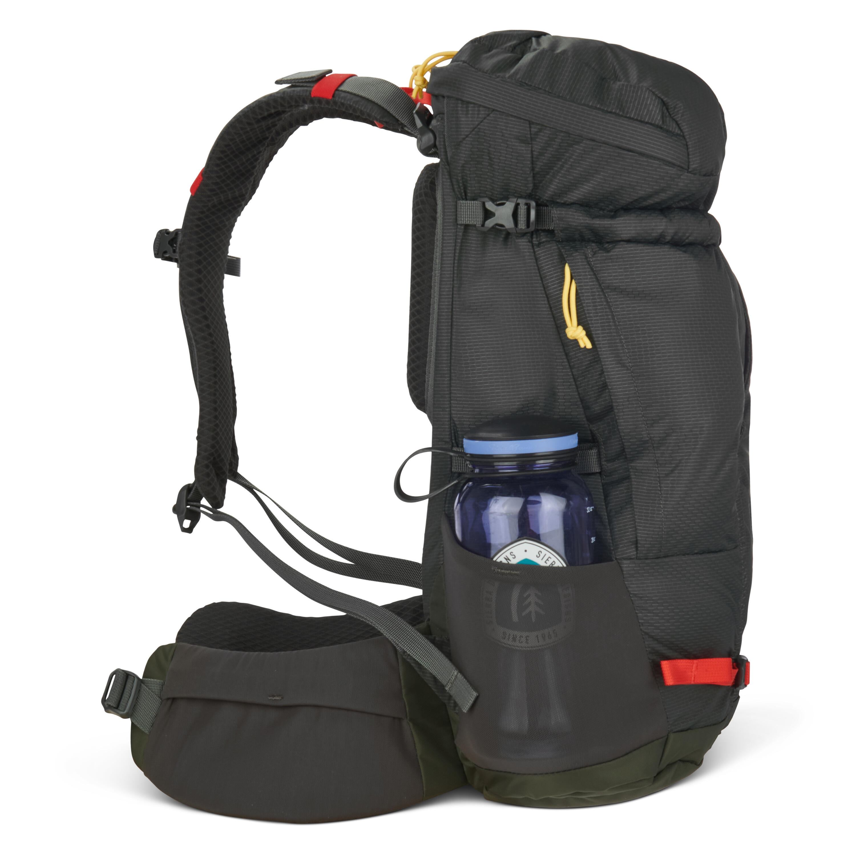 Flex Hike 20L-30L Peat/Fiery Red Backpack 3/7