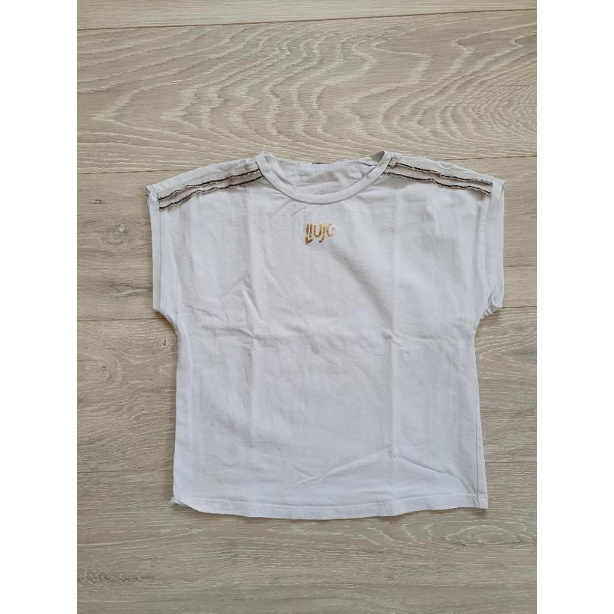 C2C - witte t-shirt Liu-Jo maat 140