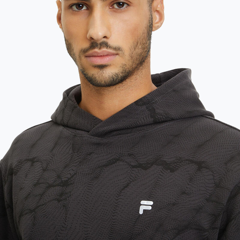 Tricou cu glugă pentru bărbați FILA Redford AOP Hoody
