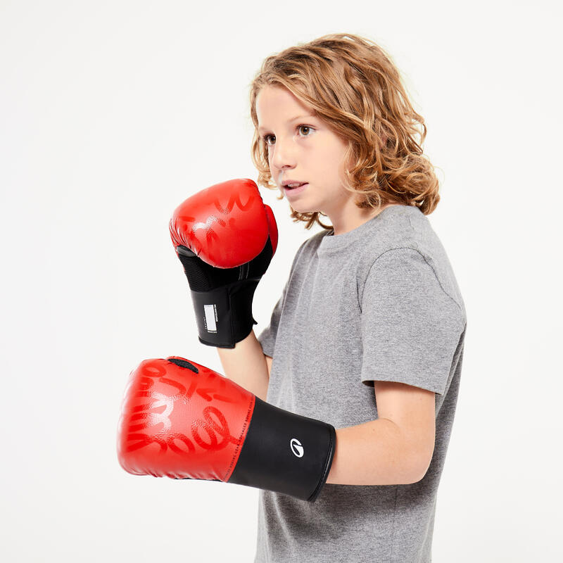 SECONDE VIE - Gants de boxe enfant - rouges - EXCELLENT