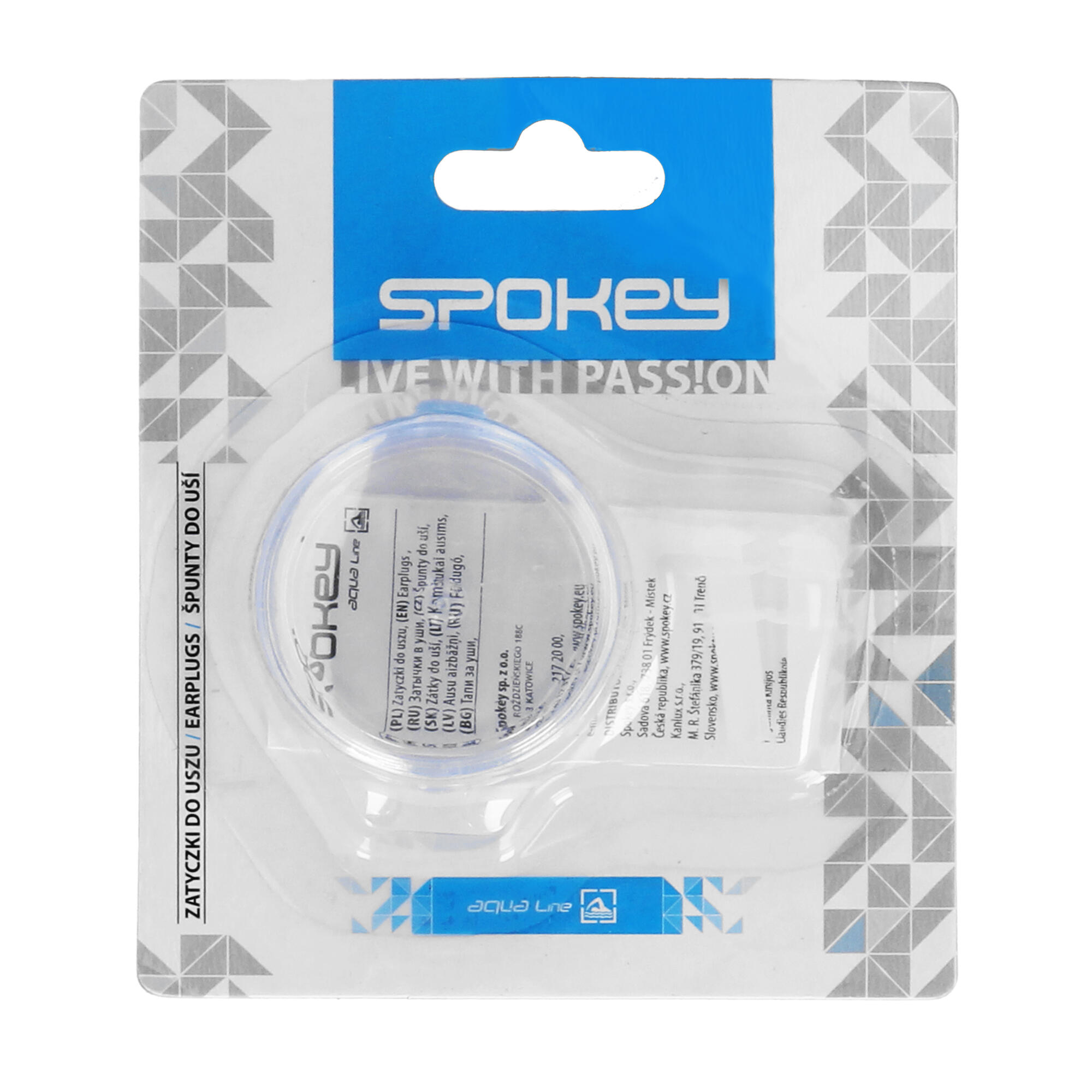 Zatyczki do uszu do pływania Spokey Scallop 2/2