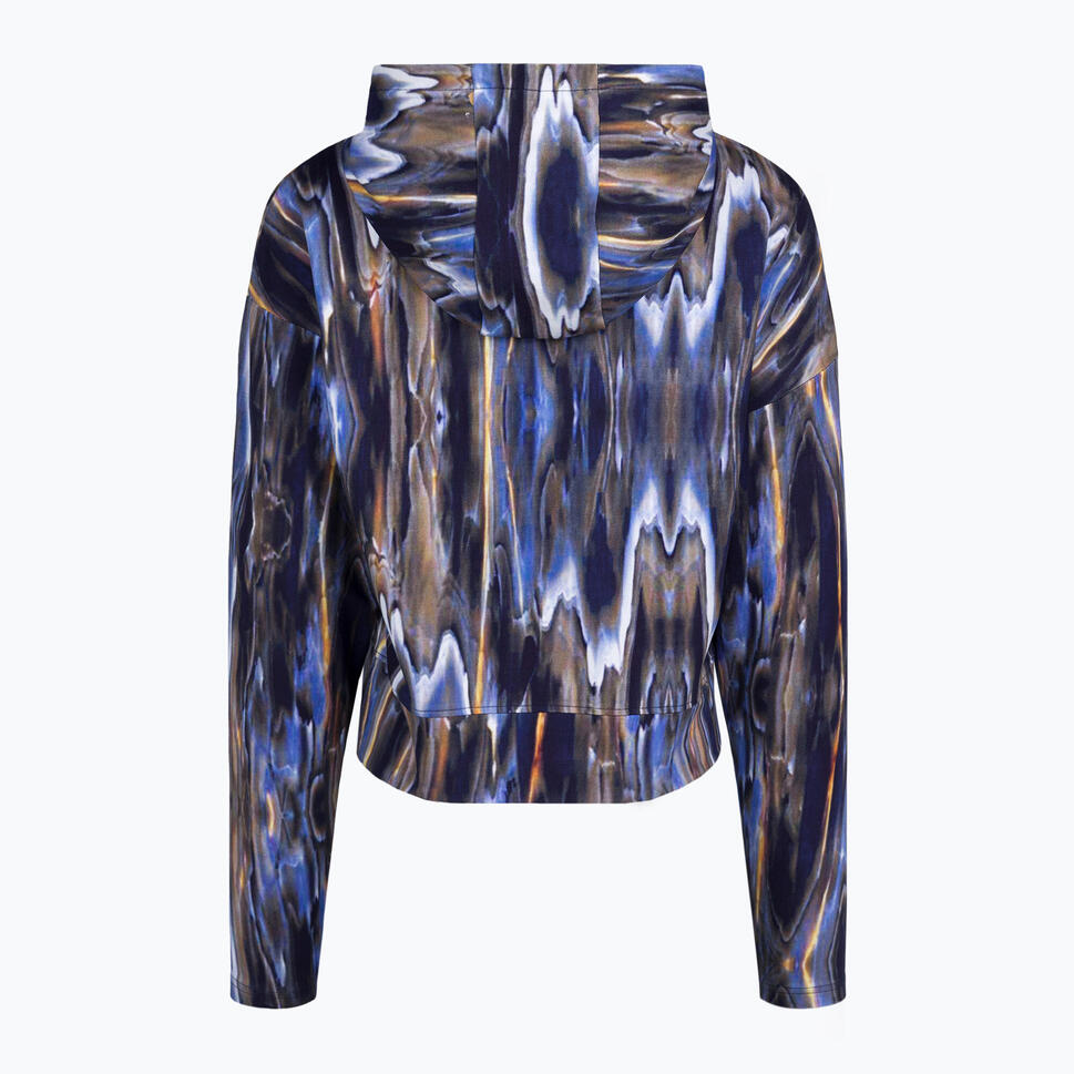 Bluza damska FILA Ceyrat AOP Cropped Hoody