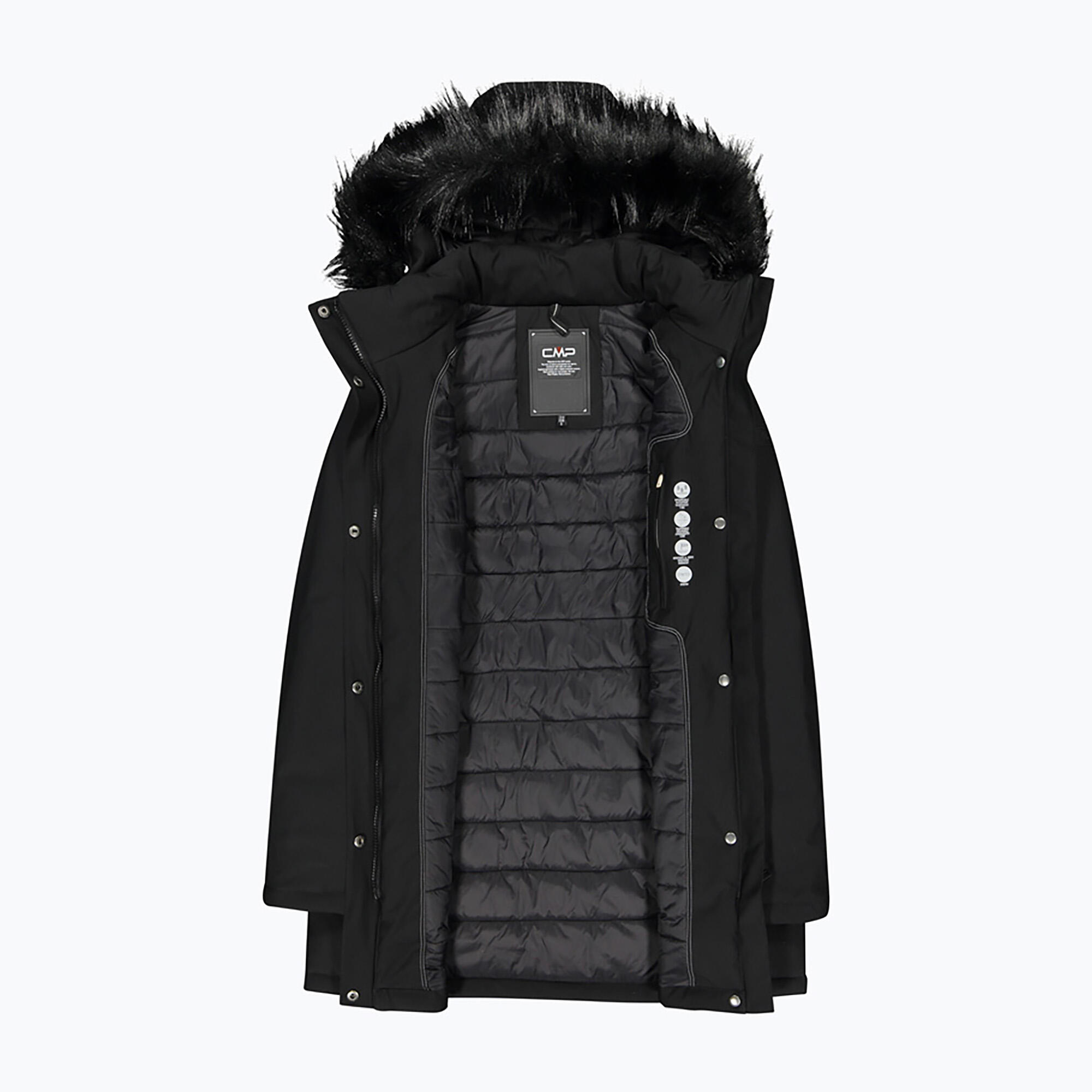 CMP Damen Mantel Woman Coat Zip Hood 32K3196F 2/3