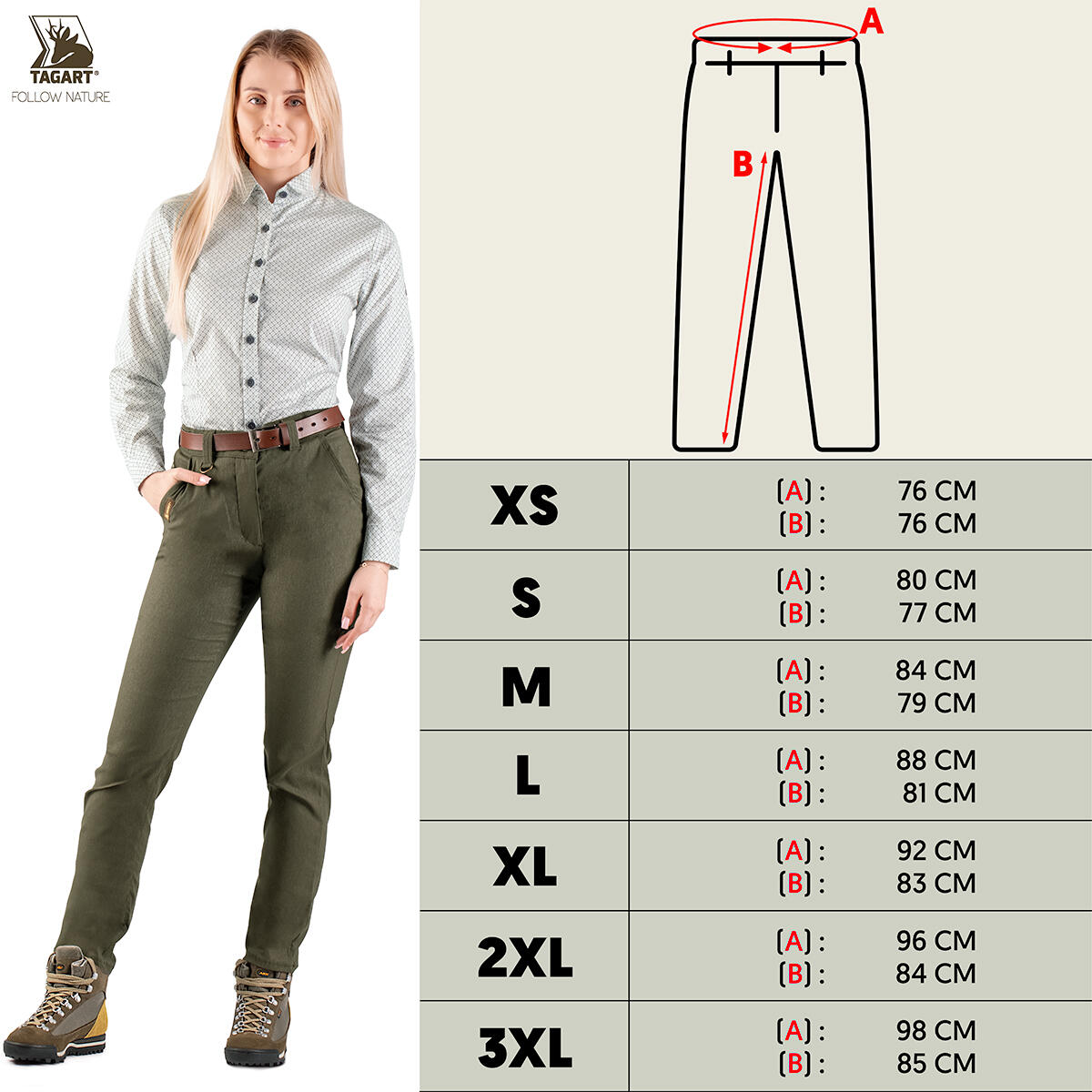 Le pantalon de chasse Carbon Light élastique avec du graphène pour femmes 2/6