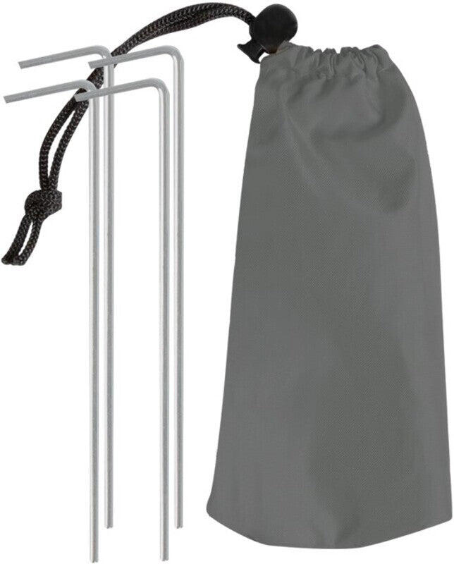Parasol de plage Premium - Coupe-vent - 200cm - Gris 7/7