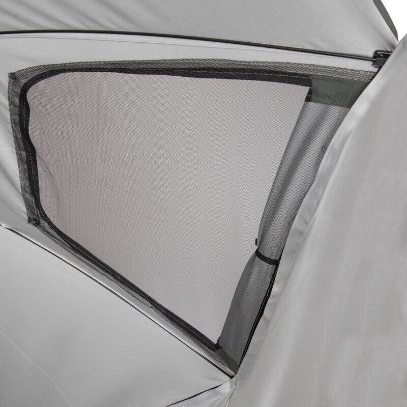 Parasol plażowy Premium - Wiatrówka - 200 cm - Szary