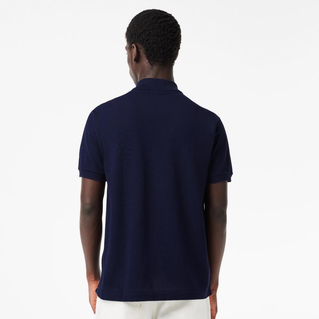 Lacoste Modell L1212 Short Sleeved Ribbed Collar S Farbe Blau 3/7