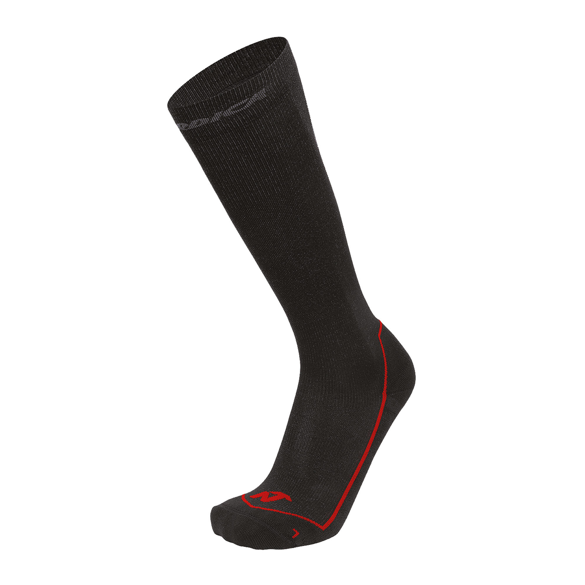 Nordica Dobermann skisokken zwart/rood 45-47 EU (XL) 1/5