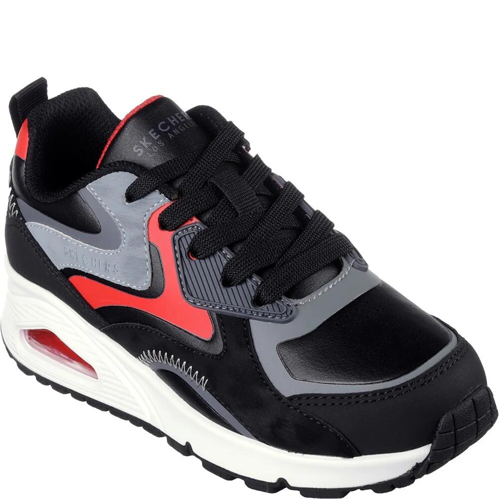 Boy's COLOUR SURGE sneakers (Black / Red)