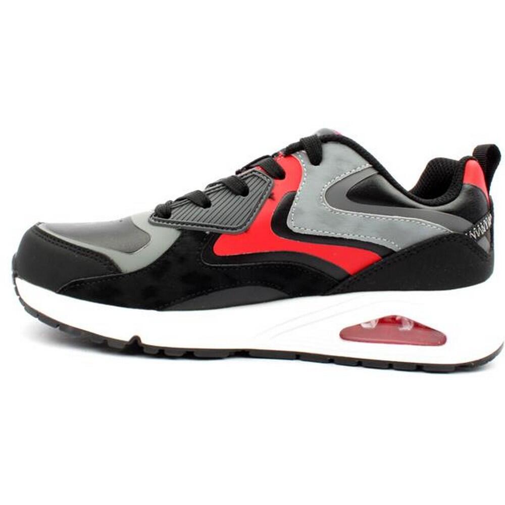 Boy's COLOUR SURGE sneakers (Black / Red)