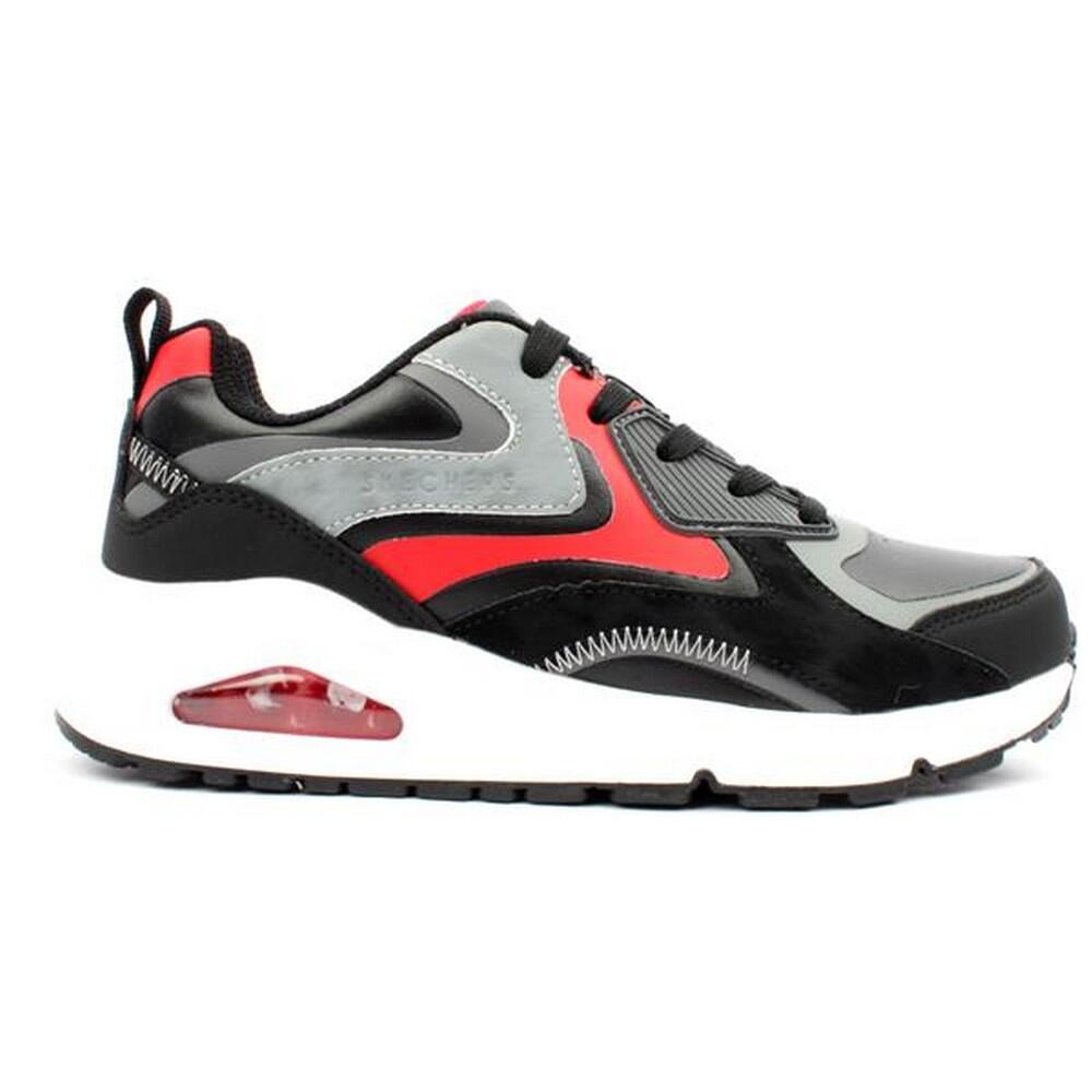 Boy's COLOUR SURGE sneakers (Black / Red)