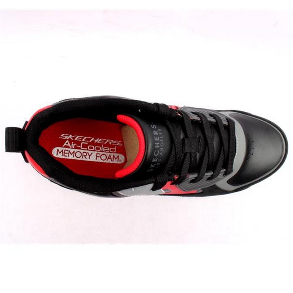 Boy's COLOUR SURGE sneakers (Black / Red)