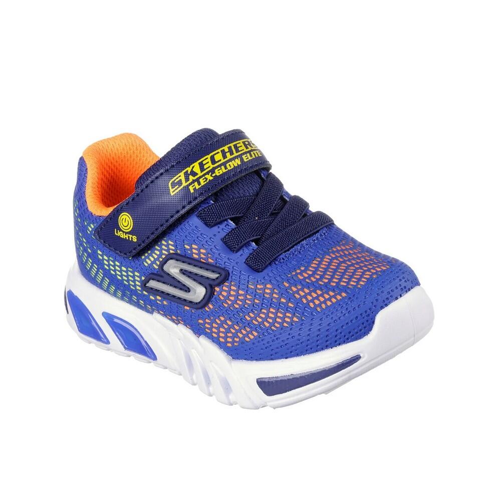 ELITE Scarpe da ginnastica FLEXGLOW VORLO Bambino (blu reale / arancione)