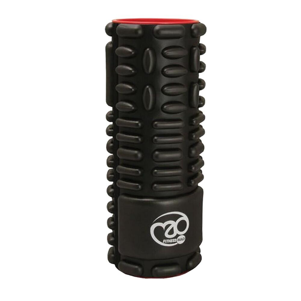 FITNESS-MAD Vari Massage Foam Muscle Roller (Black)