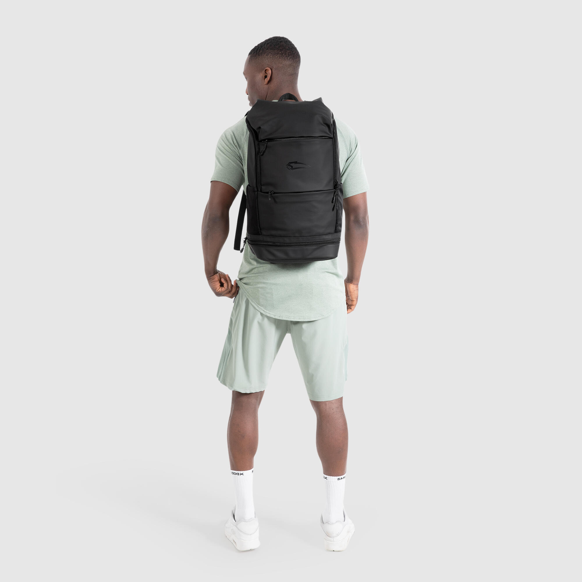 Unisex Rucksack Leslie Schwarz für Sport & Freizeit 4/6