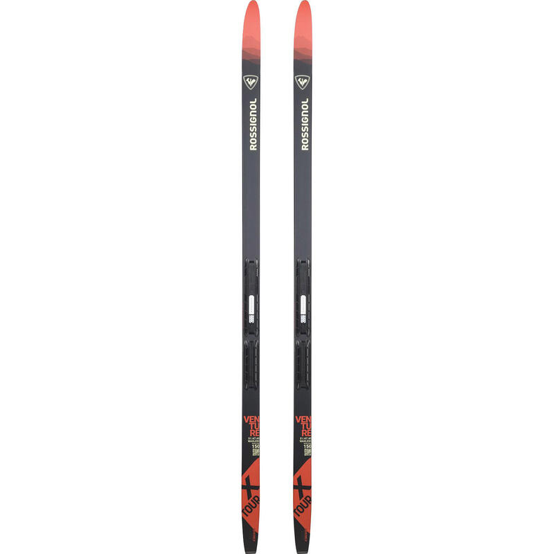 Ski Fond Xt Venture Jr Waxless Long Size + Fix Step-in Jr Garçon