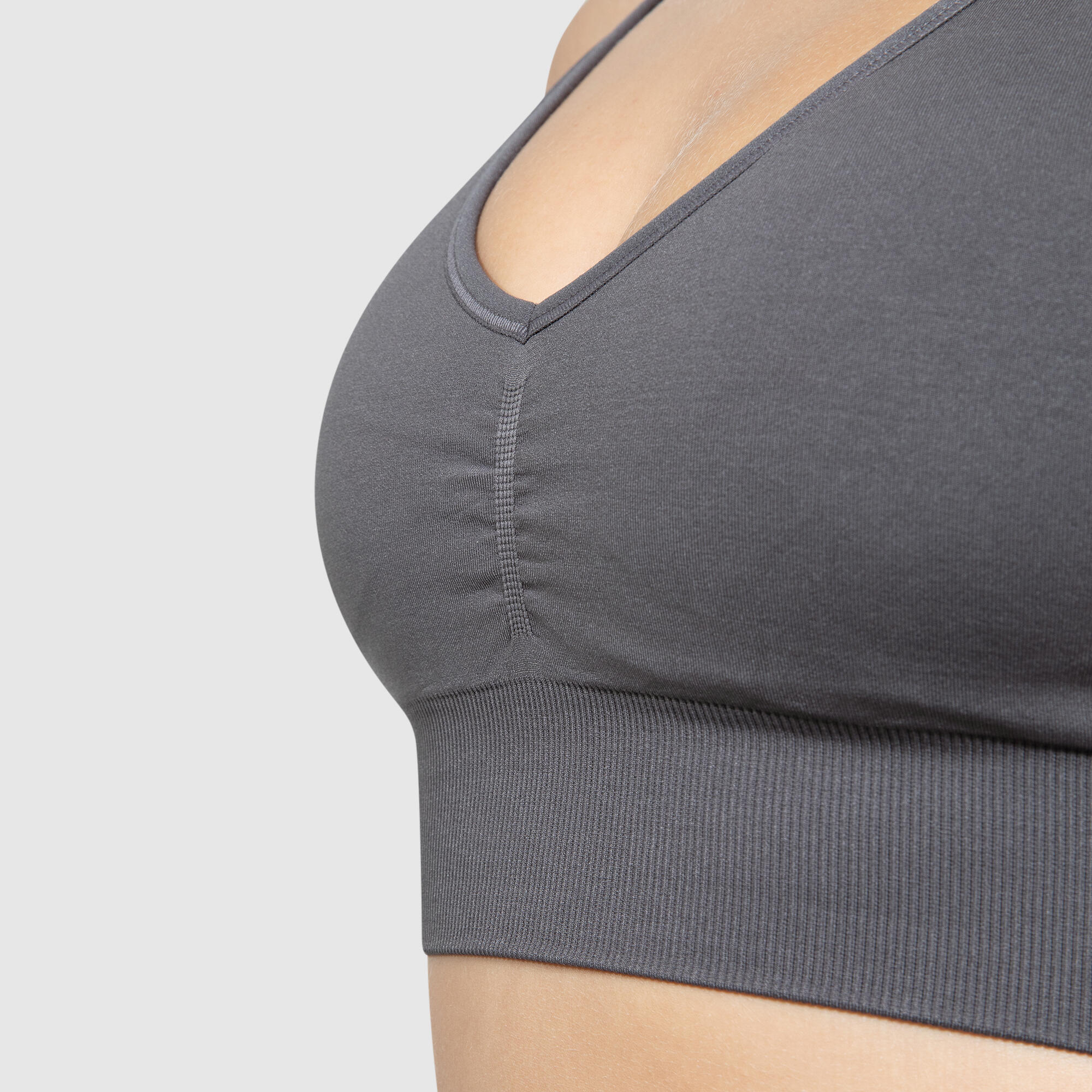 Damen Sport BH Maria Solid Anthrazit 4/6