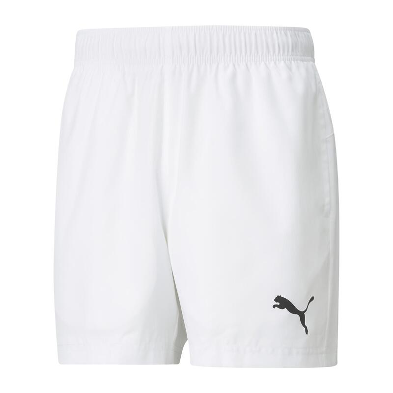 Pantalones Cortos Deportivos para Hombre Puma Active Woven M Blanco