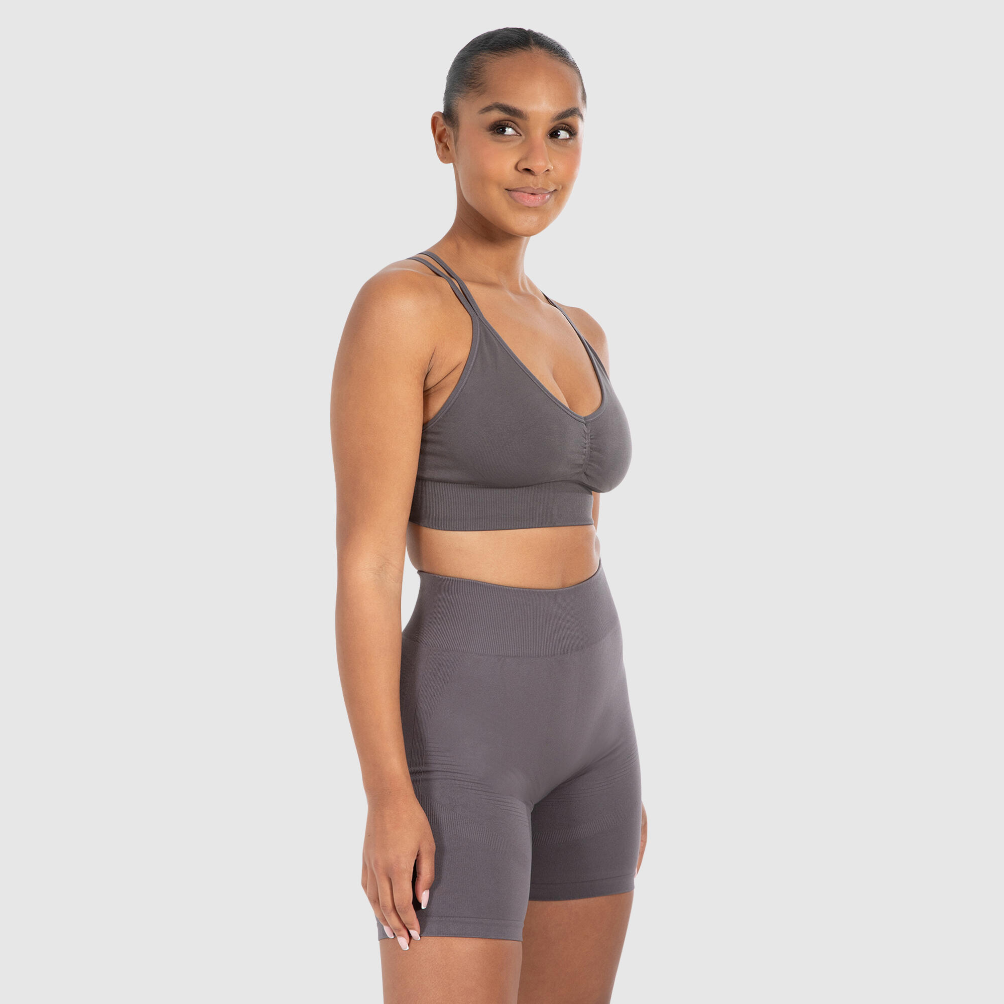 Damen Sport BH Katrin Anthrazit 2/6