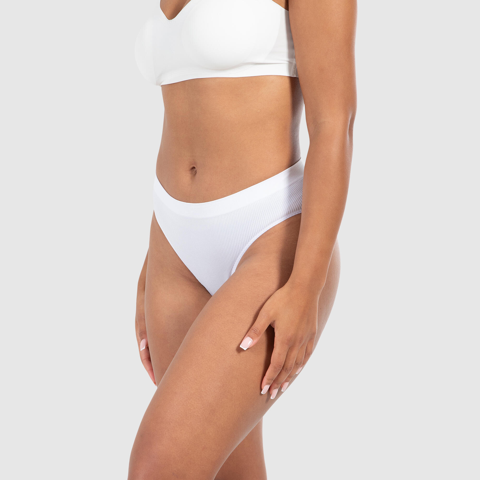 Damen Slip Nysa Weiß 2/6