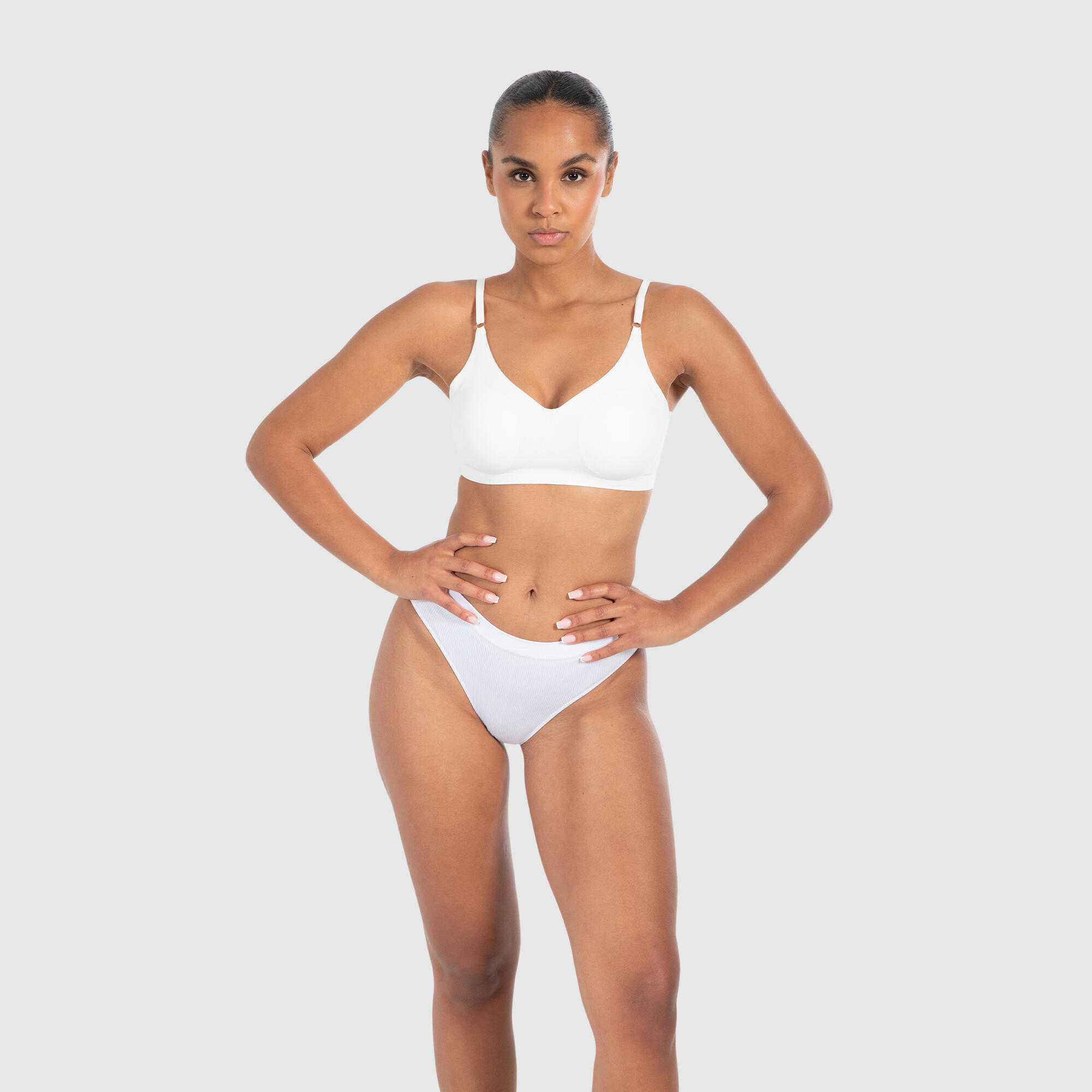 Damen Bralette Nysa Weiß 3/6