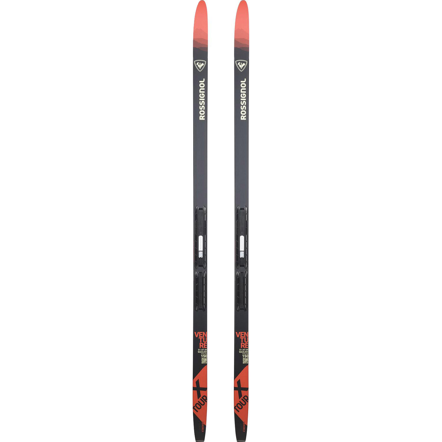 Ski Fond Xt Venture Jr Waxless Short Size + Fix Step-in Jr Garçon 1/2
