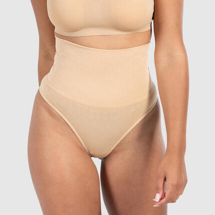 Damen Shapewear High Waist String Nysa Braun