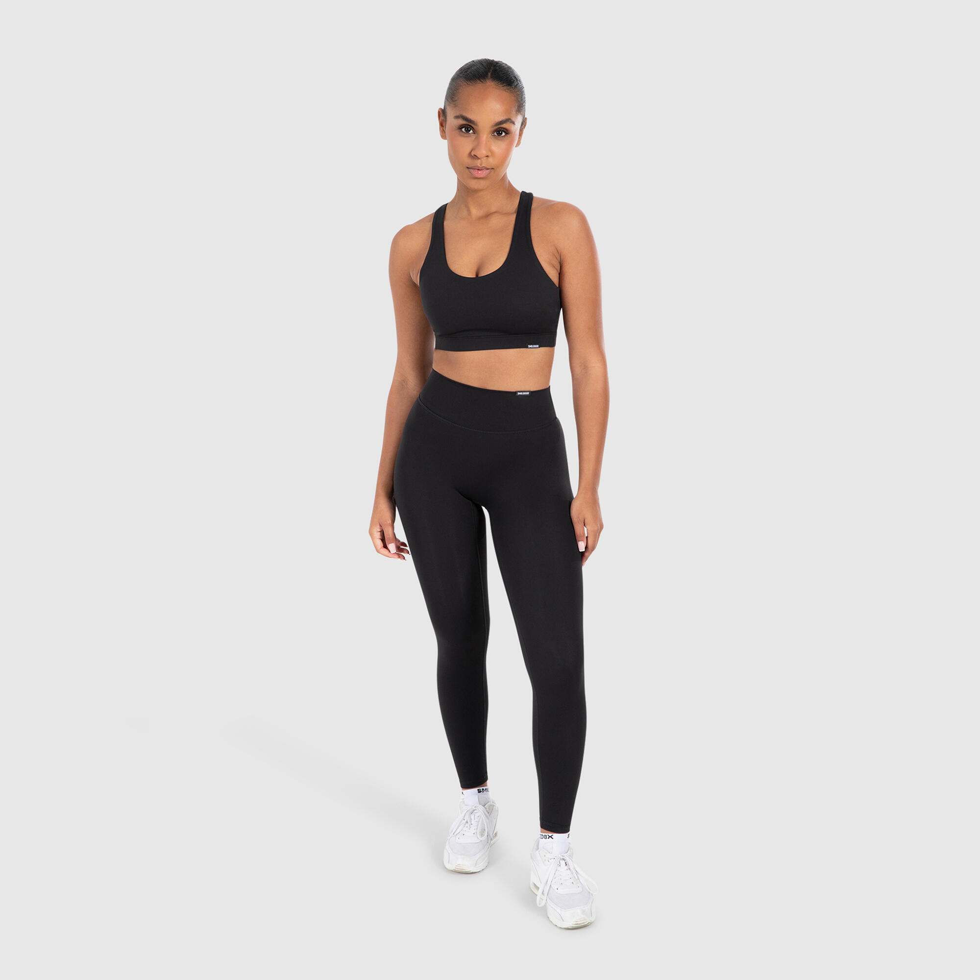 Damen Leggings Marie Kompression Schwarz 3/6