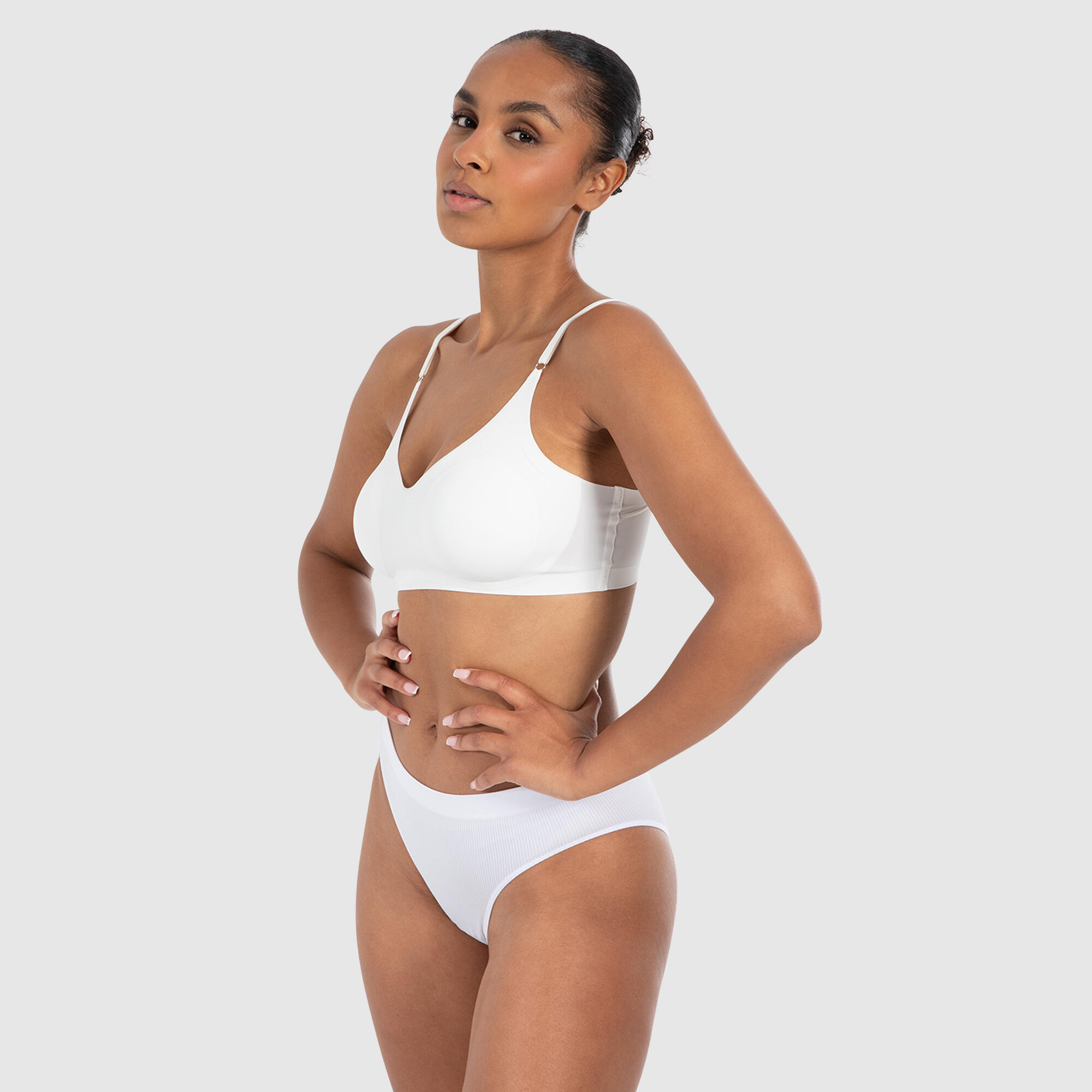 Damen Bralette Nysa Weiß 2/6