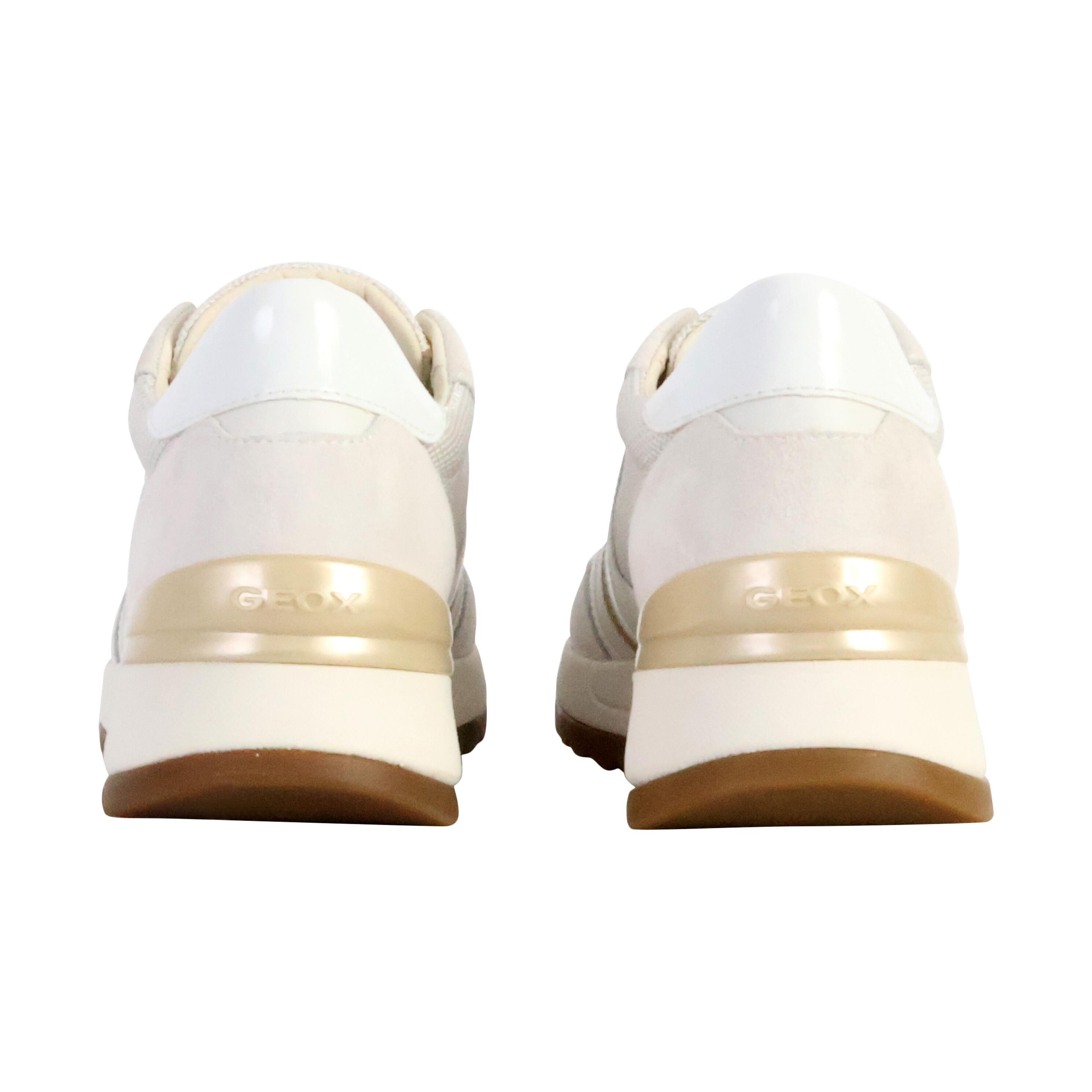 Basket Basse Geox Cuir Desya Nappa+Suede - Femme 4/6