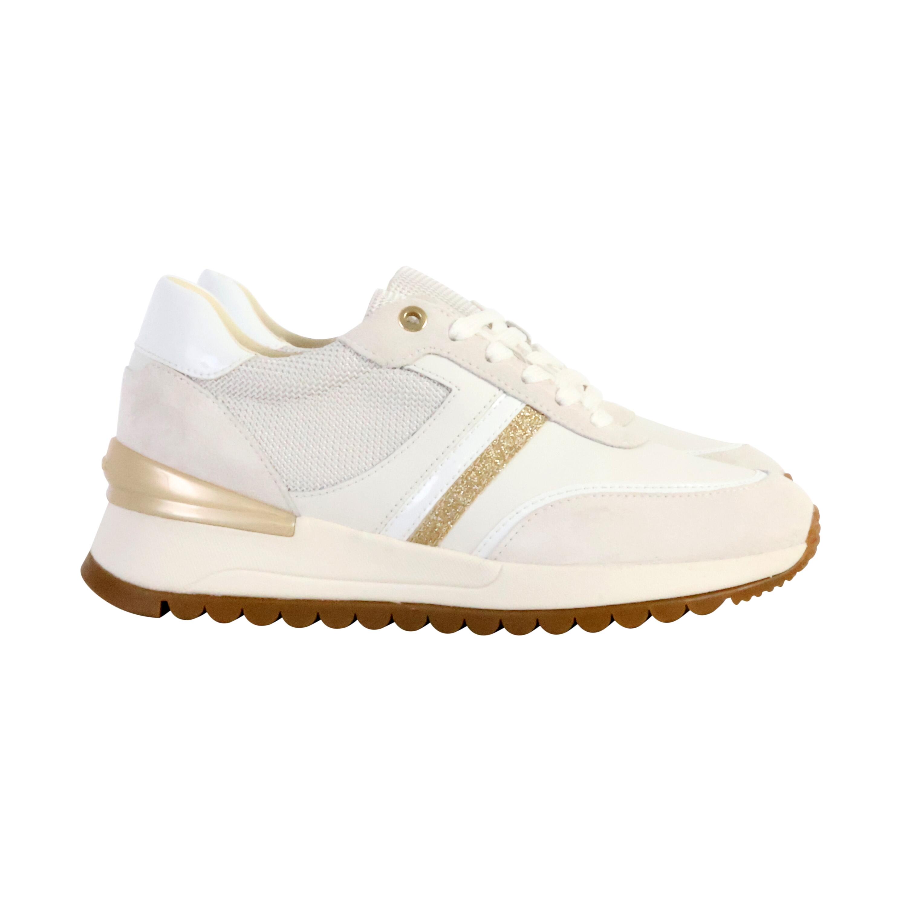 Basket Basse Geox Cuir Desya Nappa+Suede - Femme 3/6
